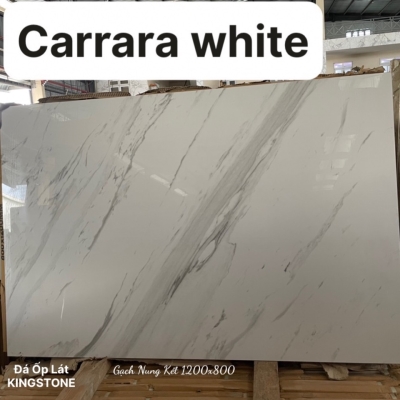 Gạch nung kết Carrara White