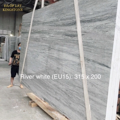 Đá Granite River White tự nhiên