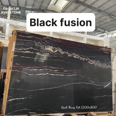 Gạch nung kết Black Fusion